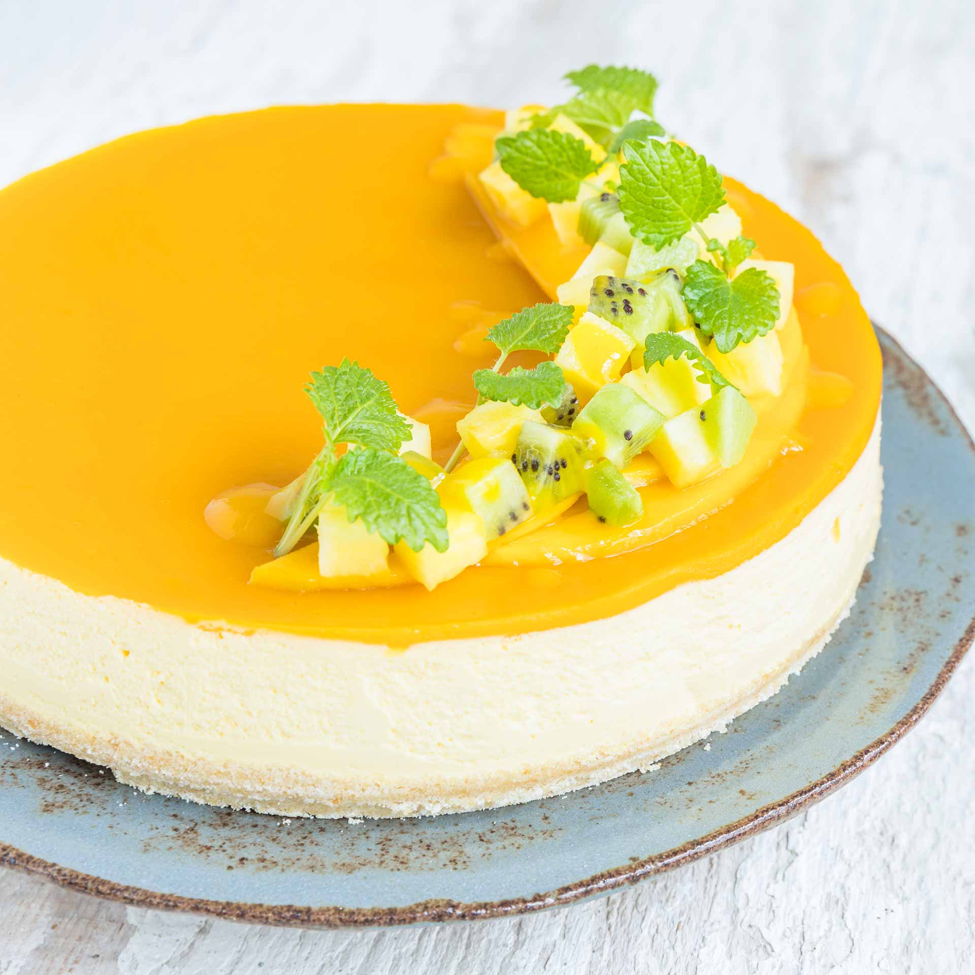 SteviaSweet | Mango cheesecake